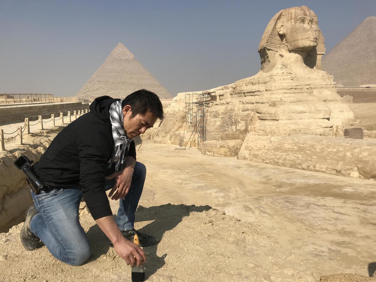 Professor Kawae stayed in Egypt for 16 years, which he says is the longest he has lived in one place so far. (Photo: Yukinori Kawae)