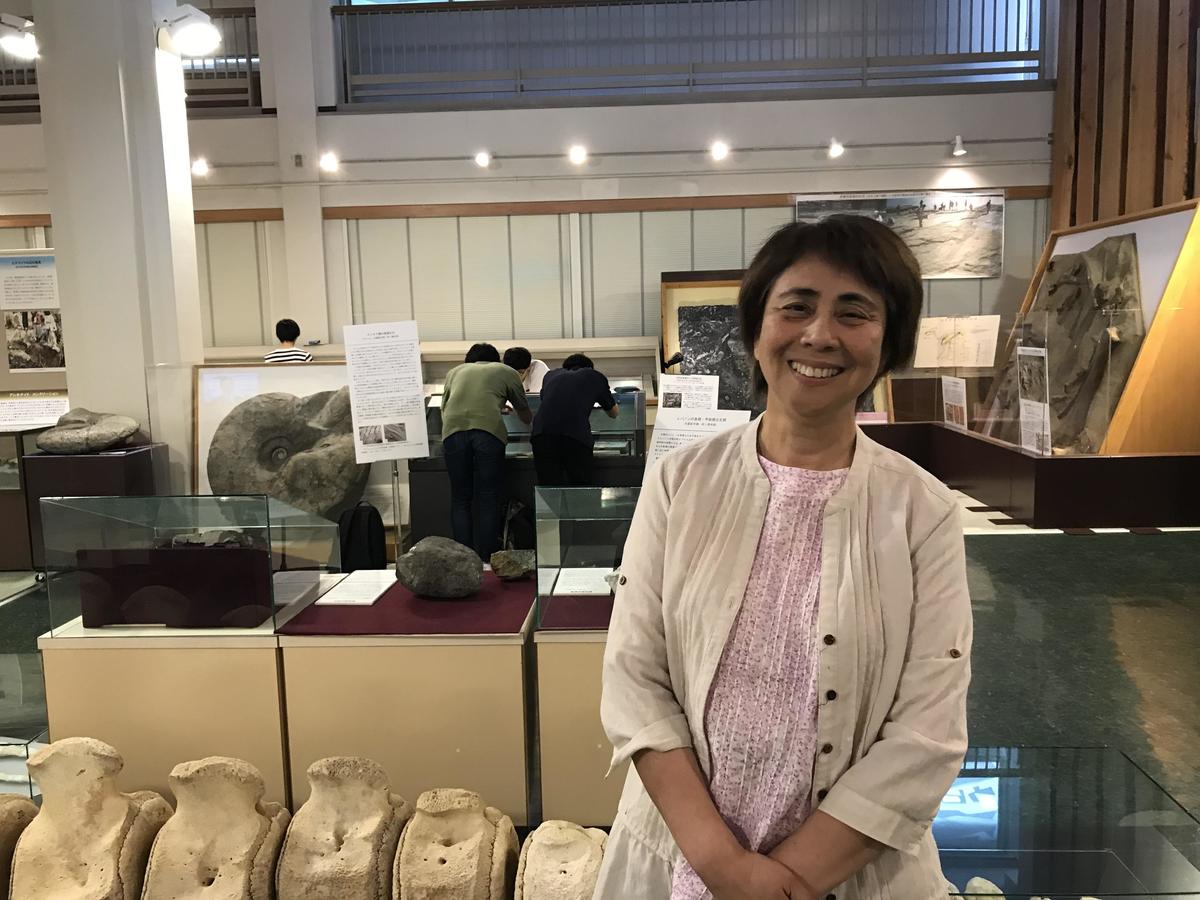 Curator Masumi Nozaki not only does the displays herself, she also engages in a variety of activities like running the museum friends association and organizing seminars for children. ”I cover everything in the museum,” she says.