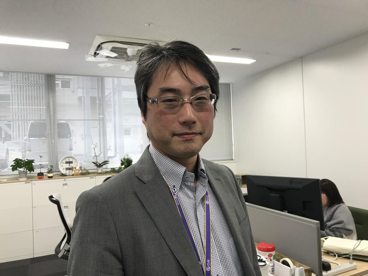 Designated Associate Prof. Masaki Sudo, Head of the Strategic Planning Division