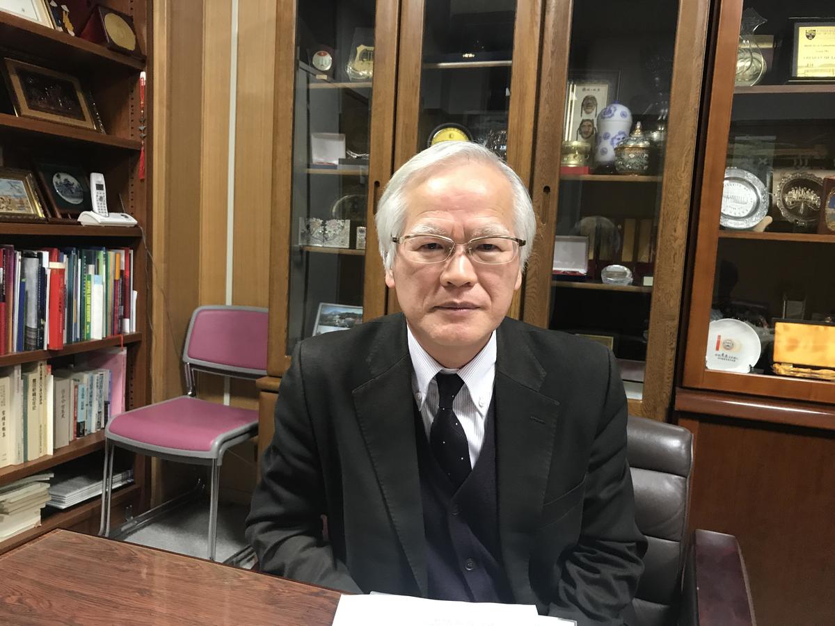 Mitsuki Ishii, Dean of the School of Law