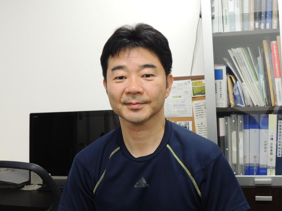 Professor Motoyuki Ashikari at the Bioscience and Biotechnology Center