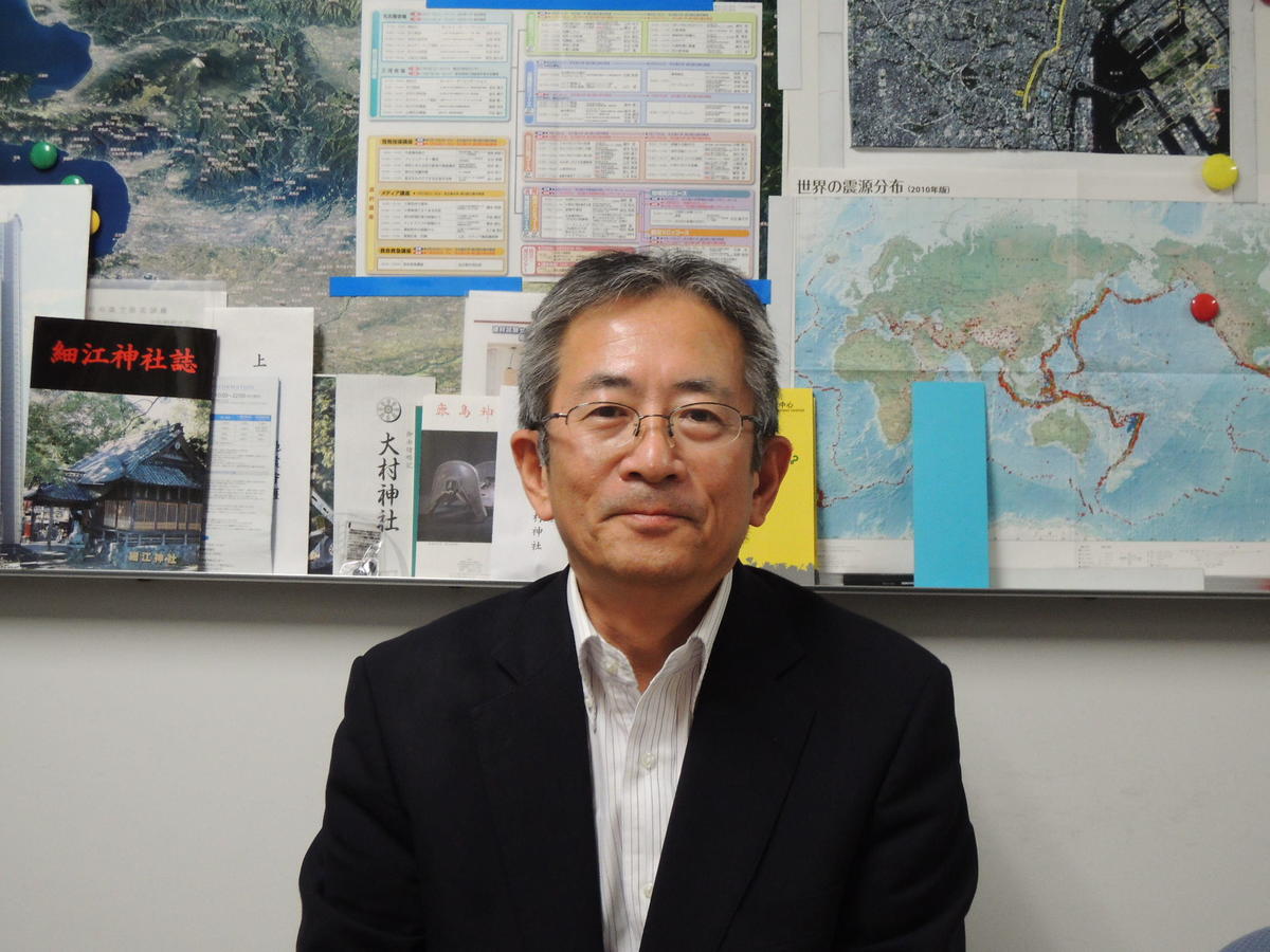 Prof. Nobuo Fukuwa, Director of the Disaster Mitigation Research Center