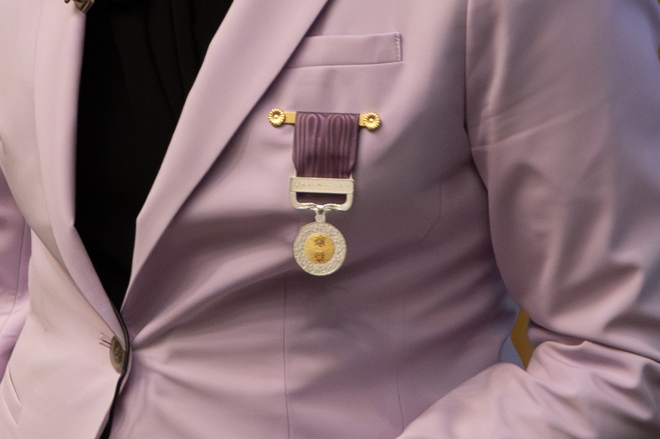 Professor Torii's Medal of Honor