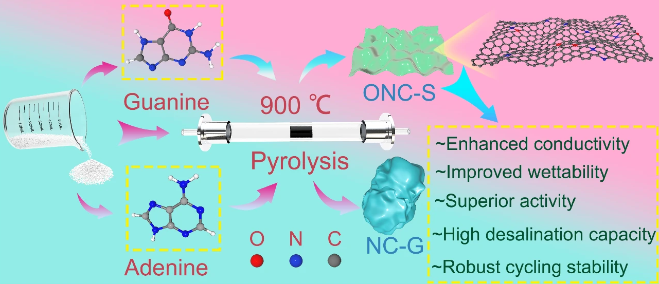 Synthesis method of oxygen-doped carbon nanosheets. Credit: Jiabao Li et al. Nature Communications (Springer Nature)