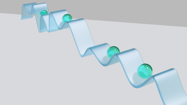 Image of a random quantum system (Credit: Kazuya Fujimoto)