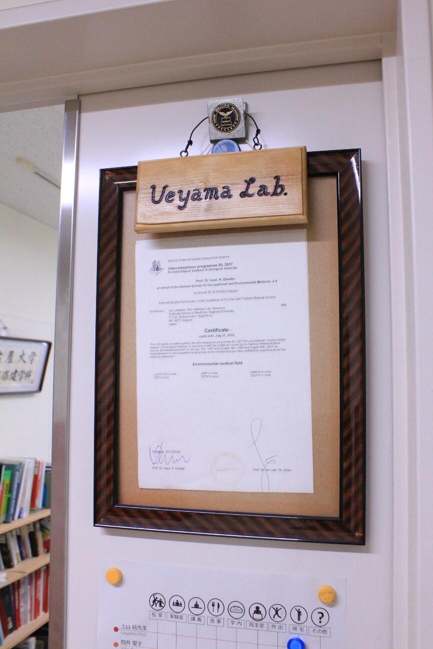Accuracy assurance certificate from the international external accuracy control program (G-EQUAS)