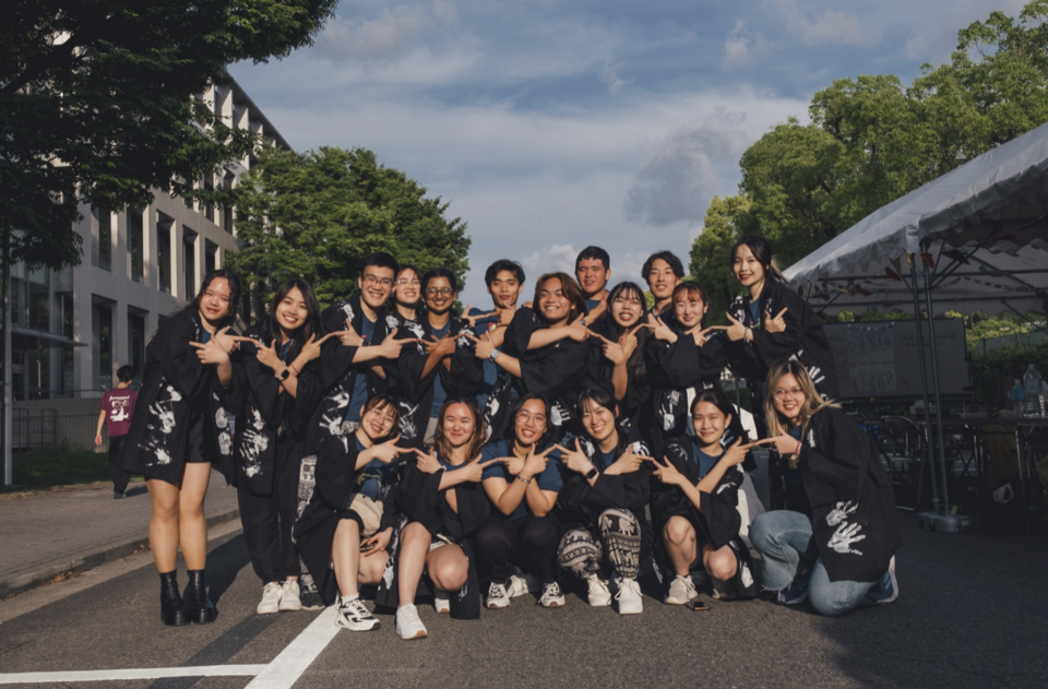 At the Nagoya University Festival