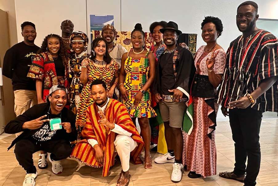 African Fashion Show Models (Nagoya University Students)