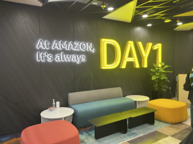 Visiting Amazon and Google