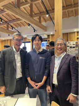 With Presidents Tan and Sugiyama