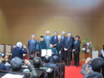 Commemorative Event for the Conferment of Nagoya University Honorary Doctorate on the Co-President of the Club of Rome の画像