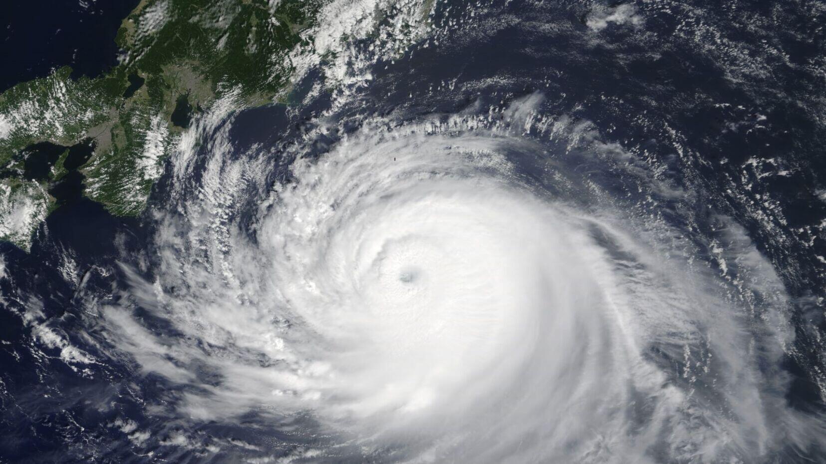 Global warming has a bigger effect on compact, fast-moving typhoons