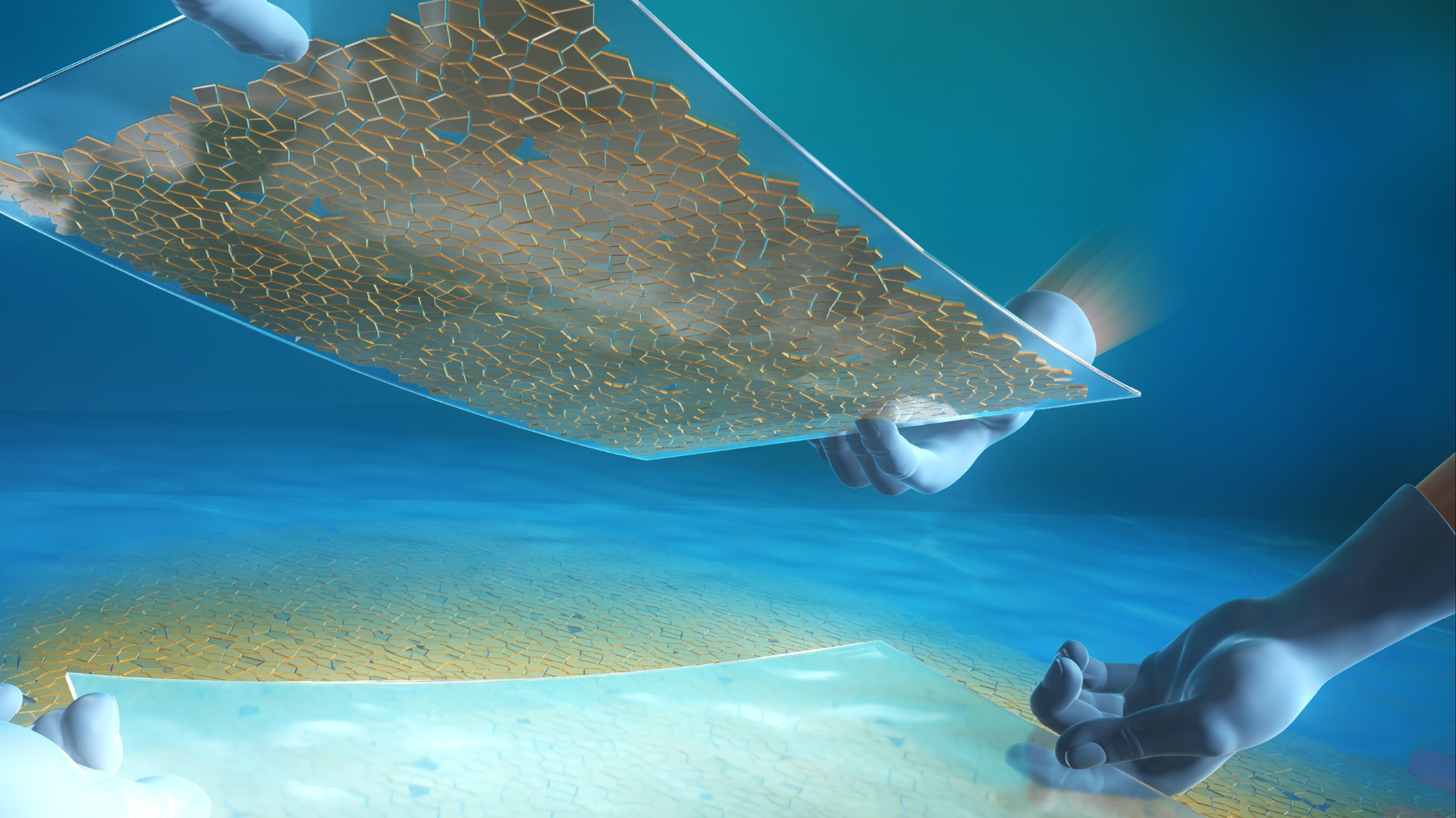 High speed, large-area deposition nanofilm production possible with new technique