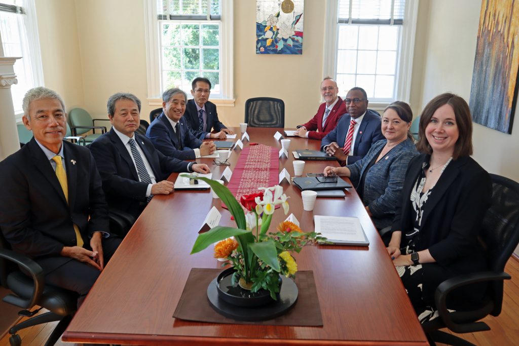 High-level members meet to discuss the expansion of student exchange programs