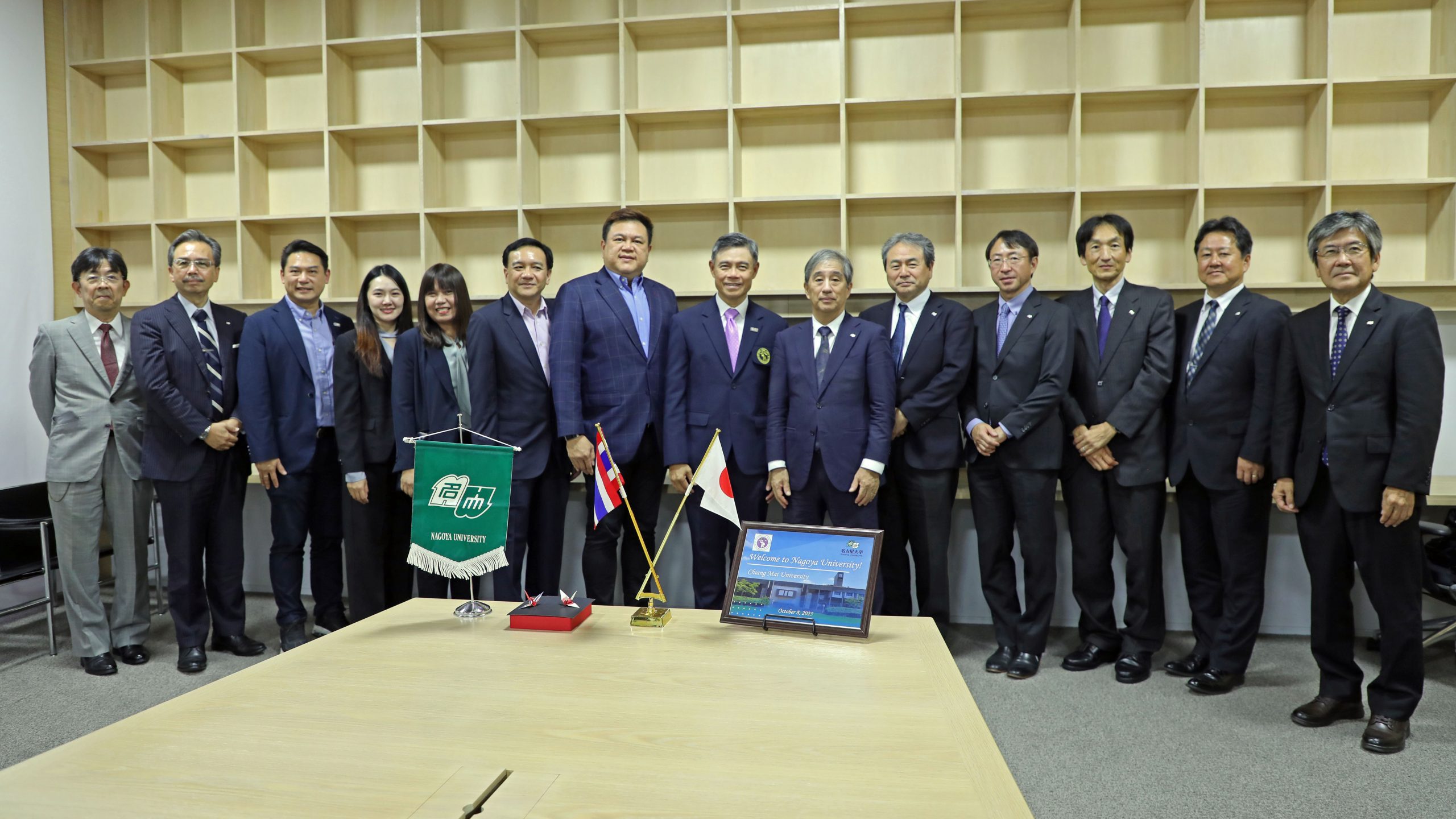 Chiang Mai University and Nagoya University discuss expanding academic collaboration