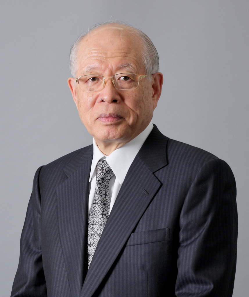 Portrait photograph of Nagoya University Distinguished Professor Ryoji Noyori