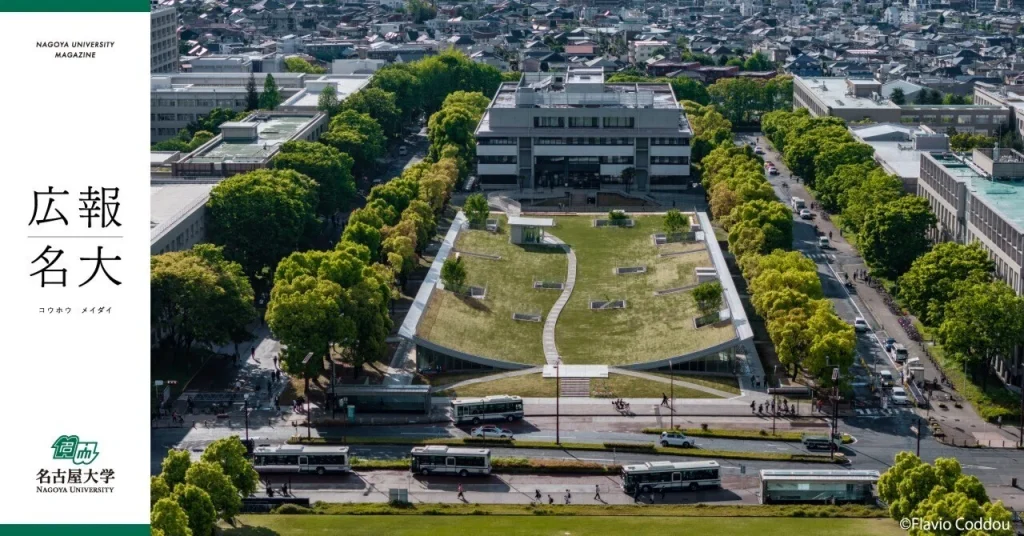 A view of ComoNe from above the Toyoda auditorium.