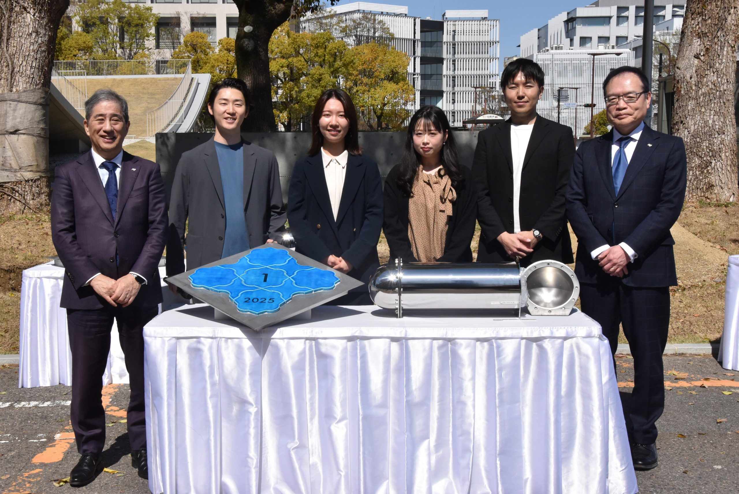 Time Capsule Laying Ceremony for “Path39” Graduation Project