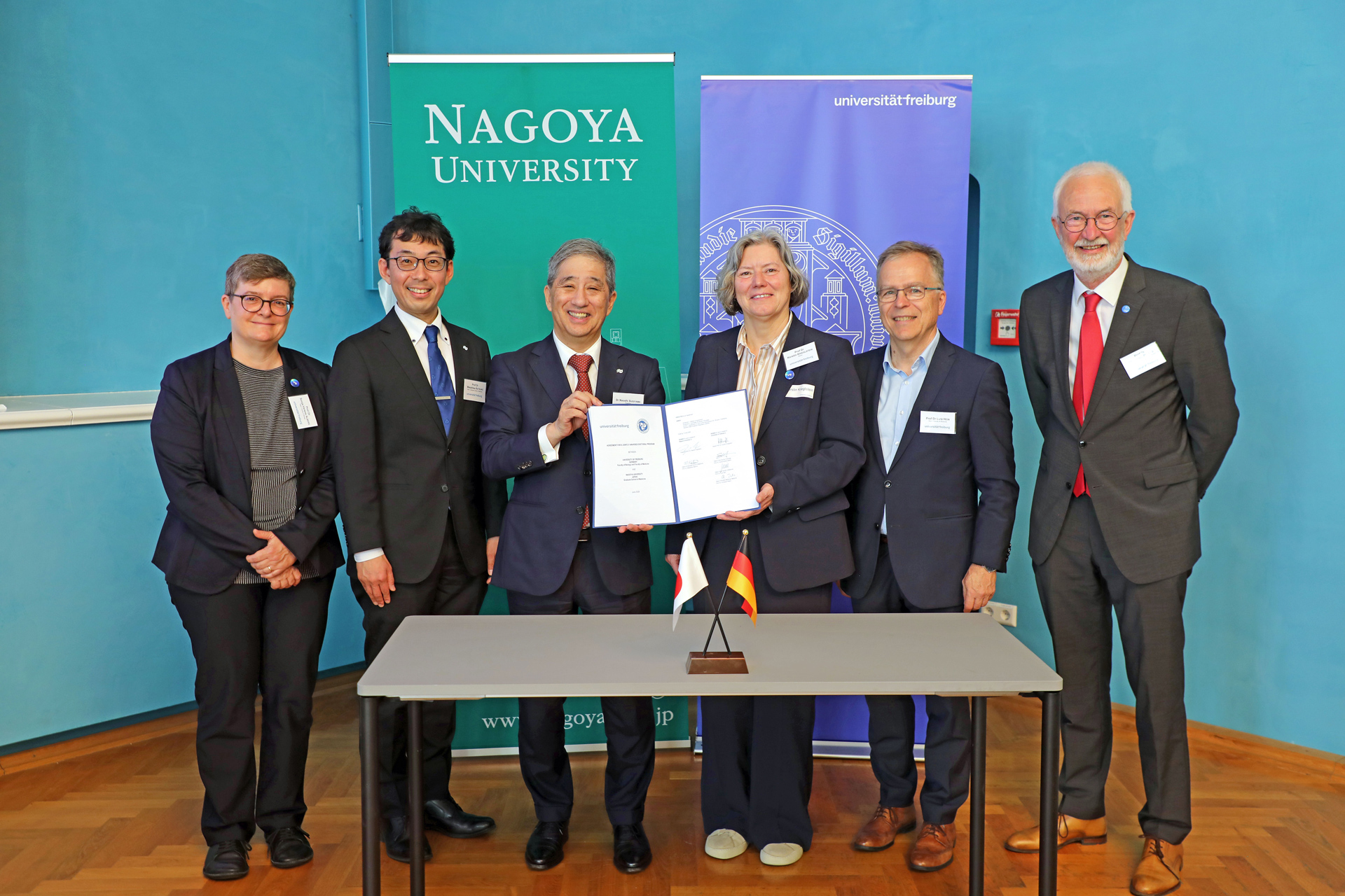 University of Freiburg welcomes delegation from Nagoya University to celebrate opening of Global Campus and renewal of joint degree program in Medicine