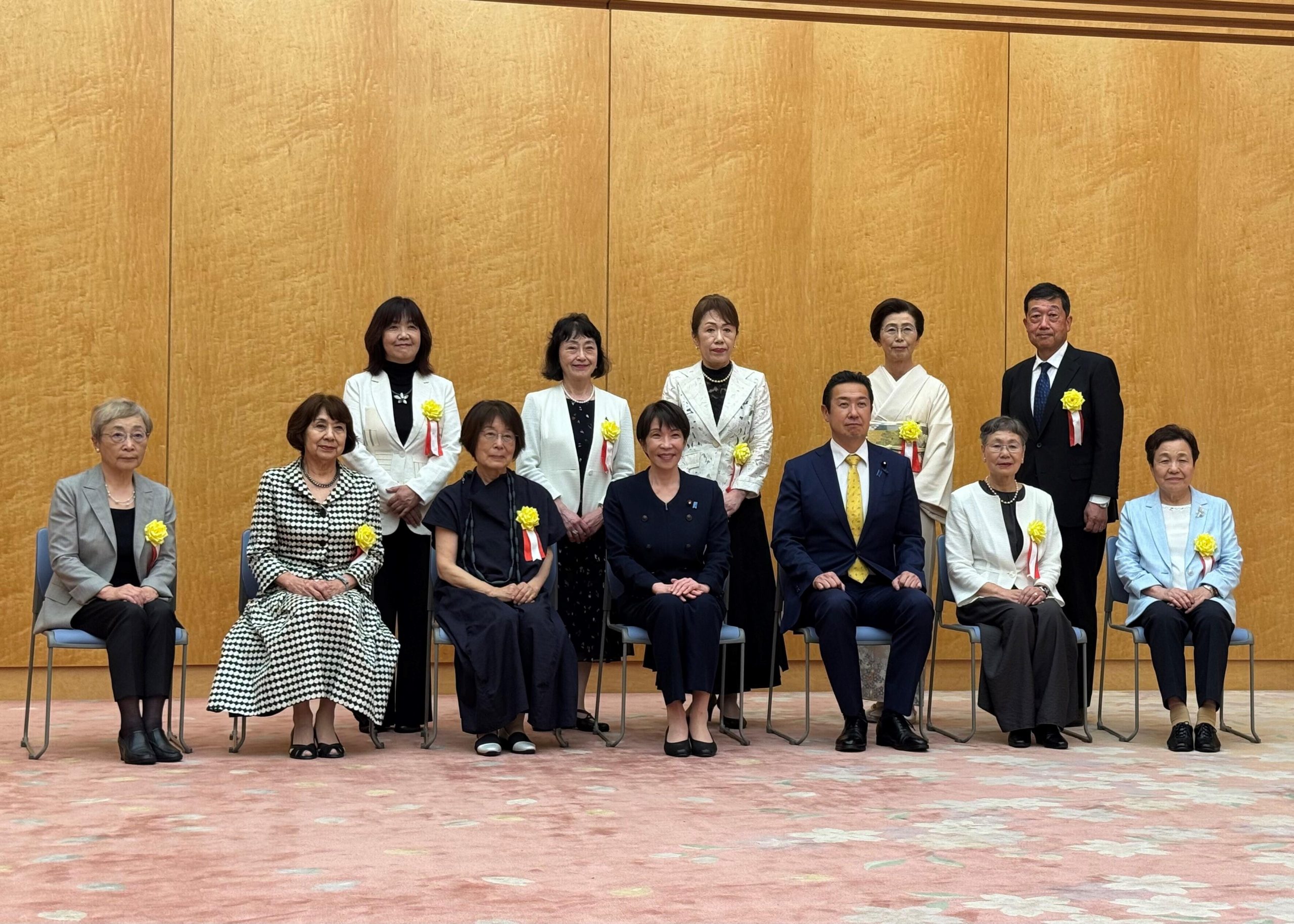 Professor Emerita Hiroko Tsukamura receives Prime Minister’s Award for Contributors to the Creation of a Gender-Equal Society