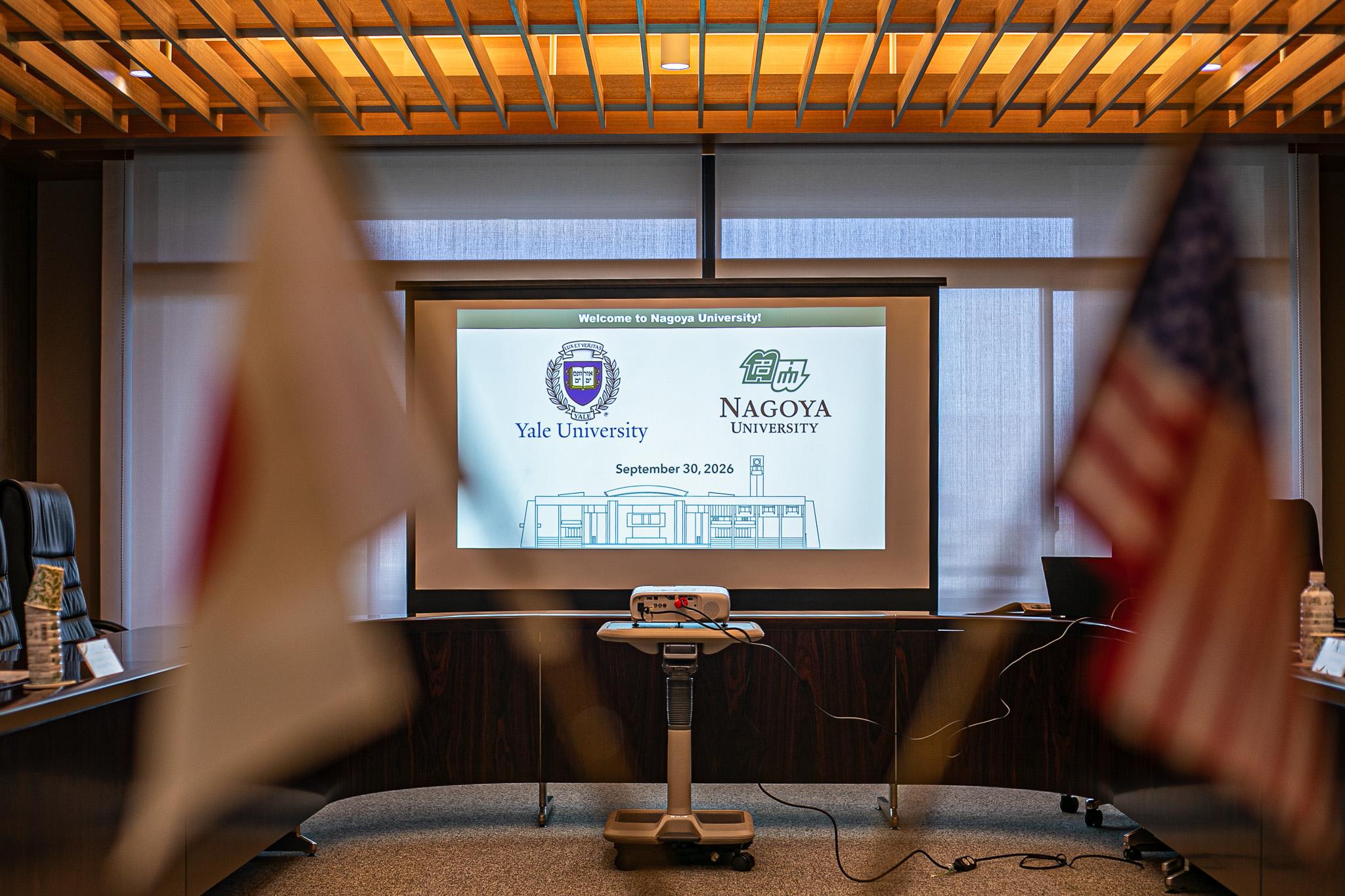 Yale University delegation visits Nagoya University to discuss research and industry collaboration