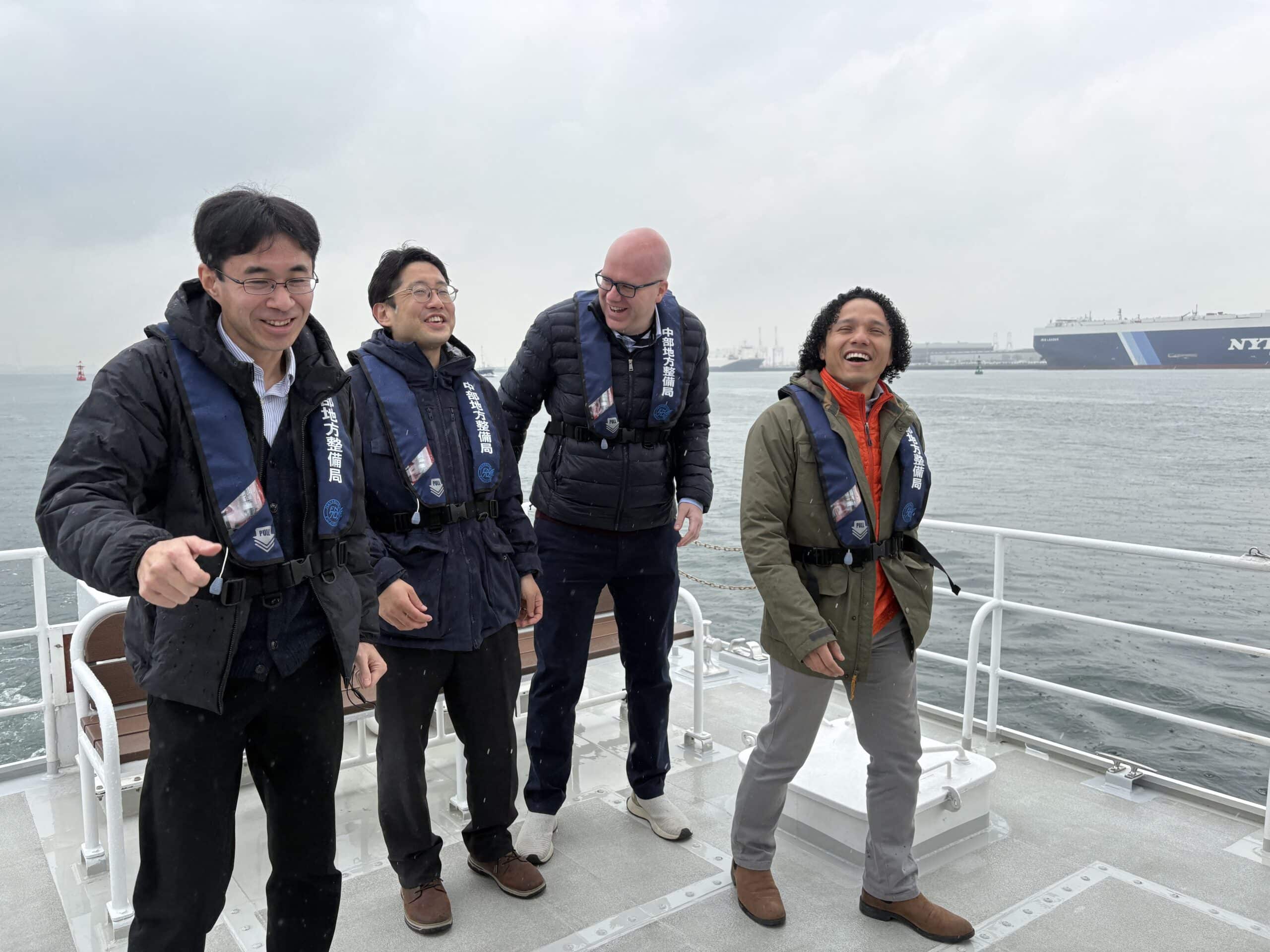 When a bridge collapsed across a bay, another was born across oceans